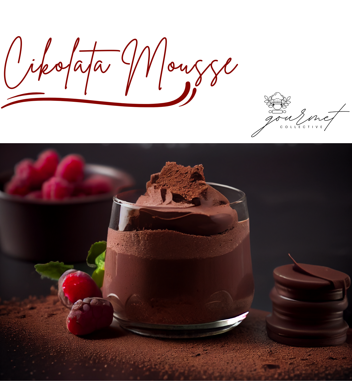 Çikolata Mousse (Kuvertür 70)