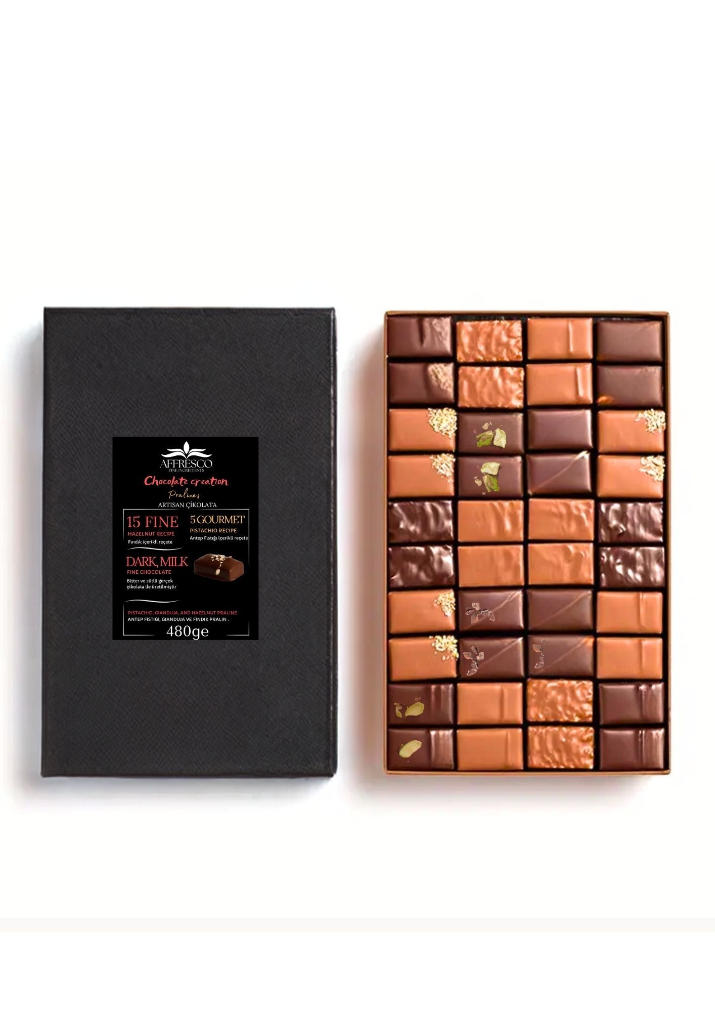Plumier of Pralines 20